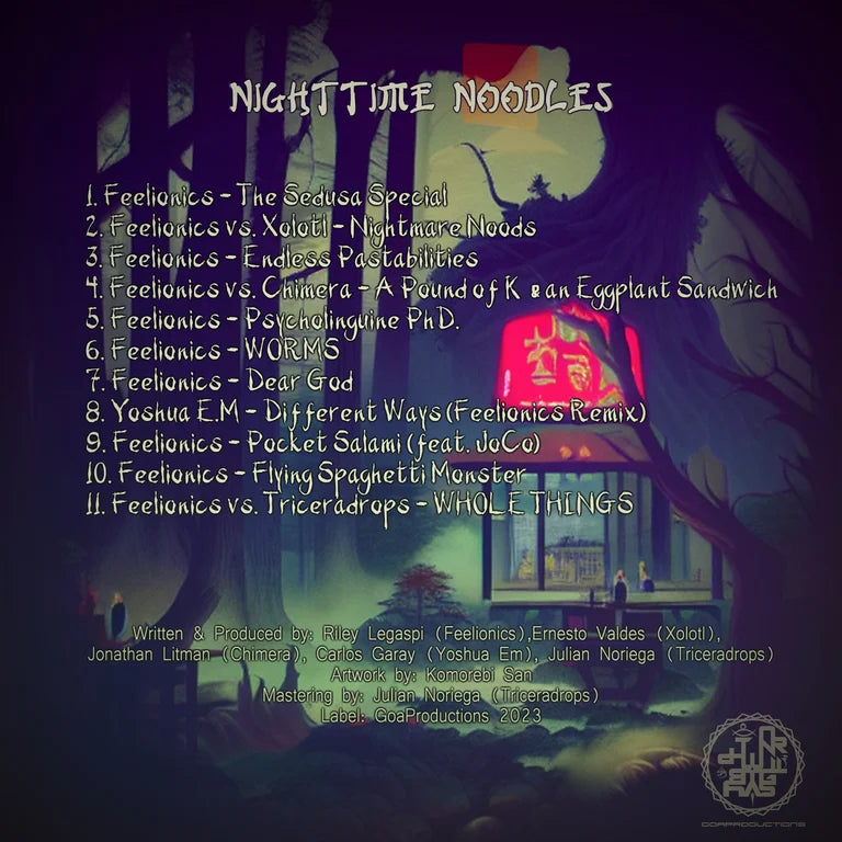 Nighttime Noodles Deluxe CD Digipak